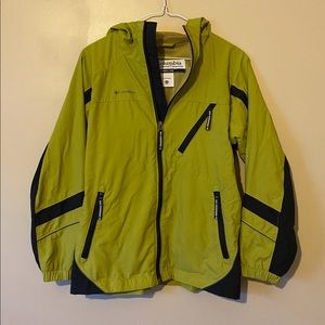 Avocado Green Columbia Jacket